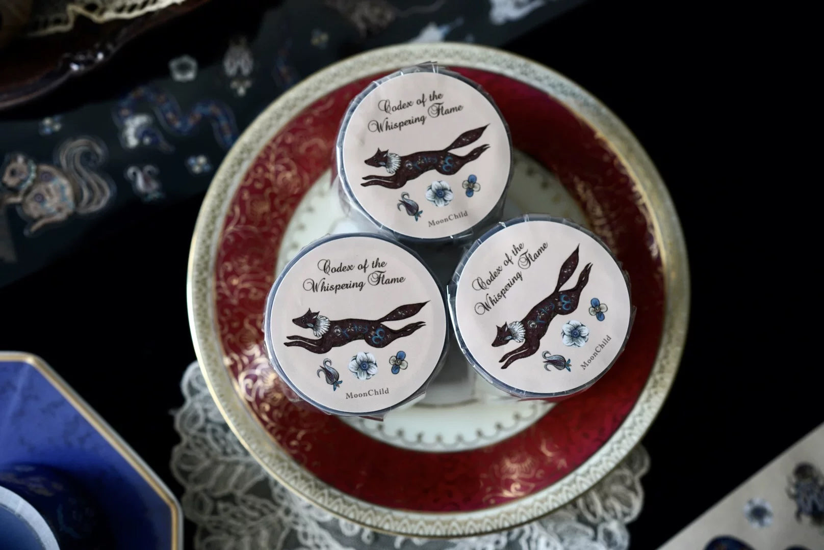 Moonchild Groceries: Codex of the Whispering Flame Series Masking Tape