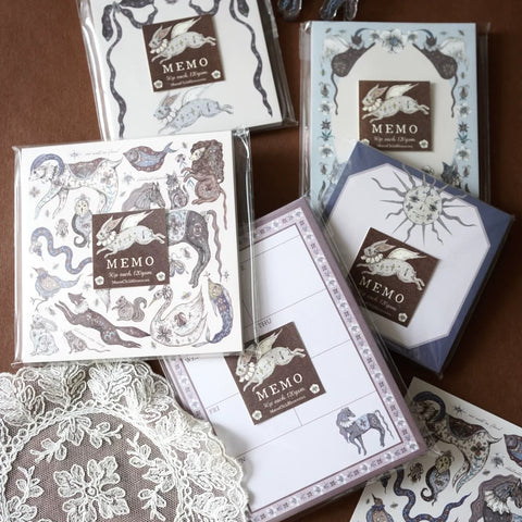 Moonchild Groceries: Book of Secret Candles VOL. 2 Memo Pad