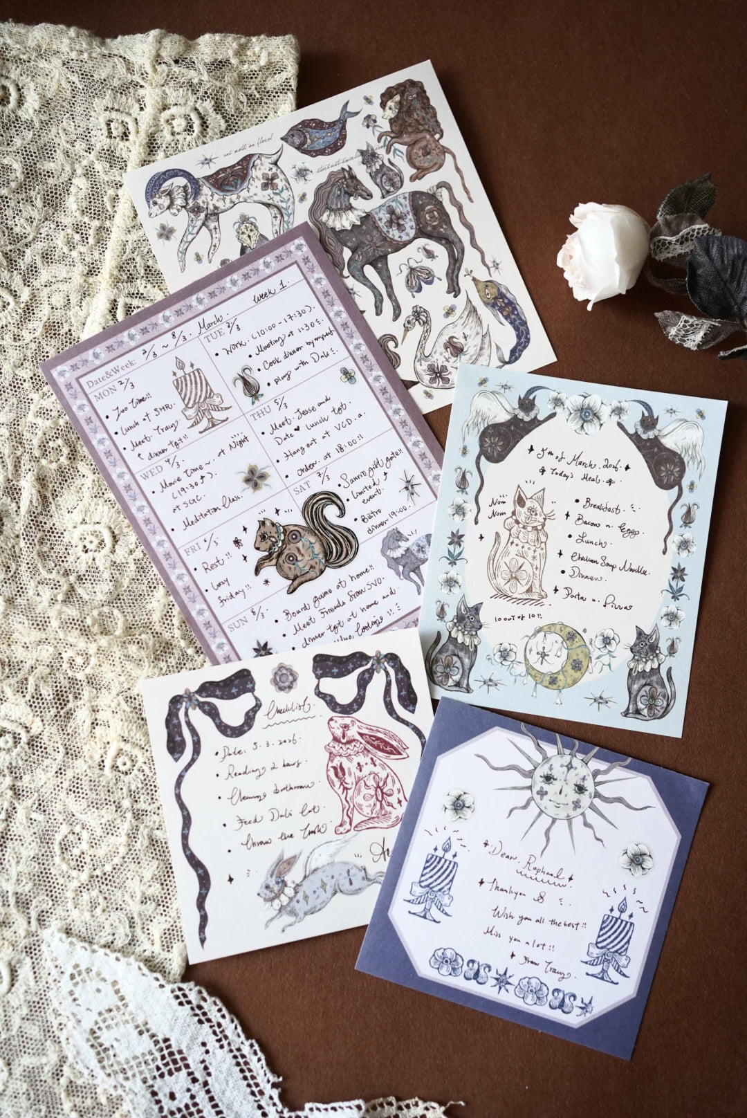 Moonchild Groceries: Book of Secret Candles VOL. 2 Memo Pad