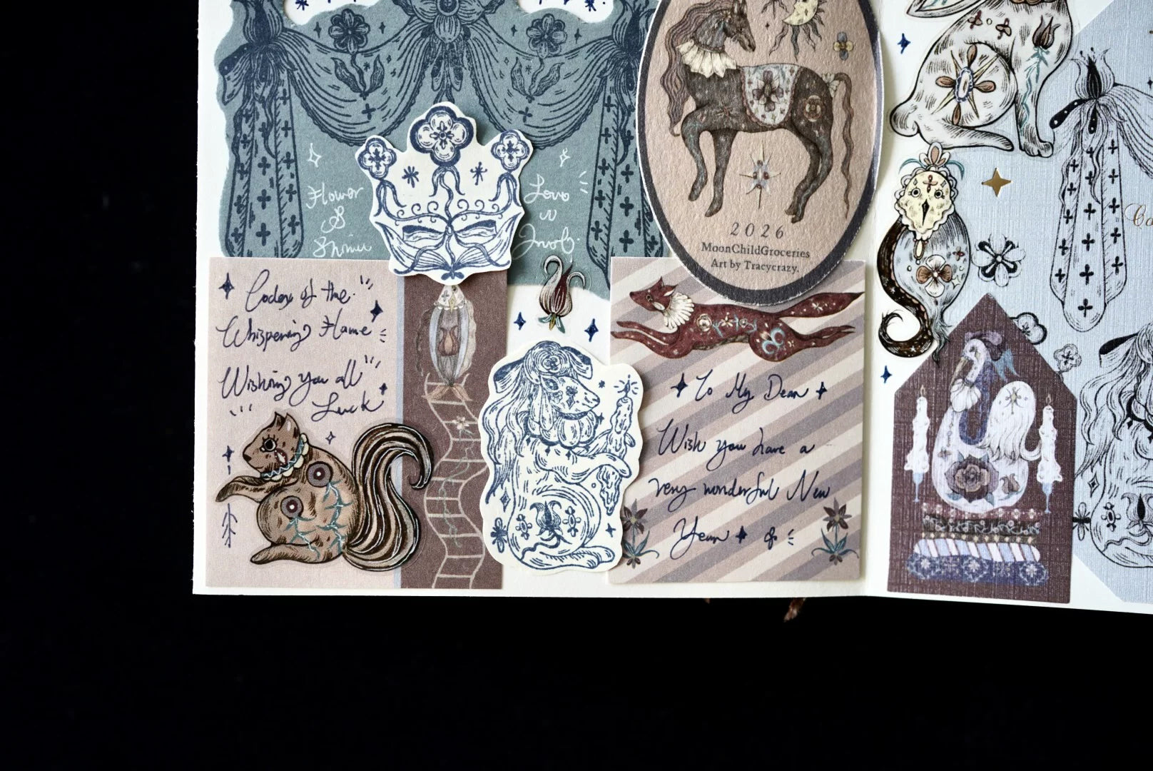 Moonchild Groceries: Book of Secret Candles Mini Memo Pad
