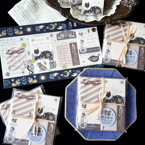 Moonchild Groceries: Book of Secret Candles Mini Memo Pad