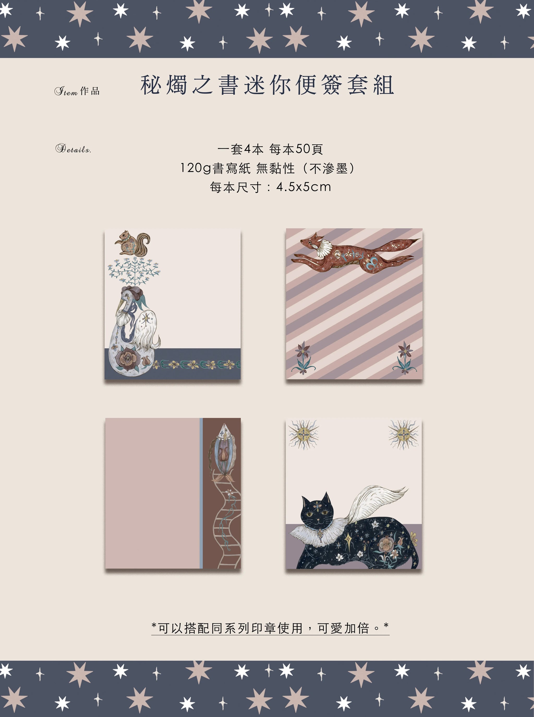 Moonchild Groceries: Book of Secret Candles Mini Memo Pad