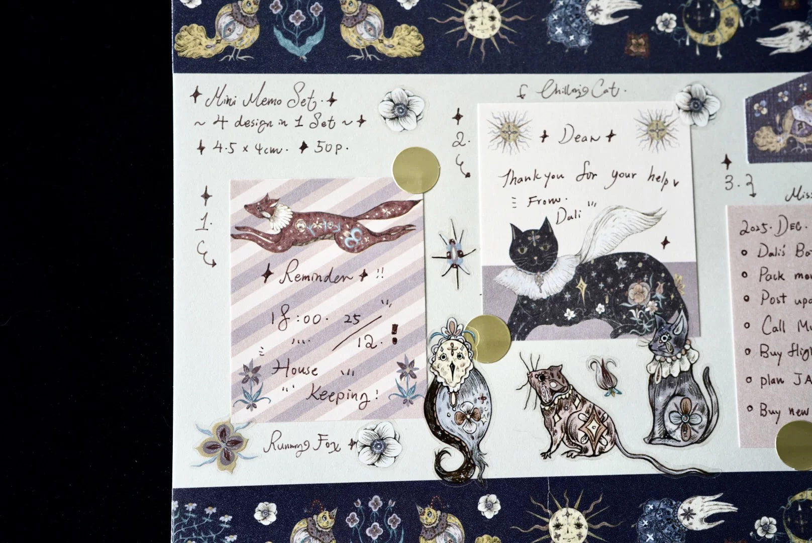 Moonchild Groceries: Book of Secret Candles Mini Memo Pad