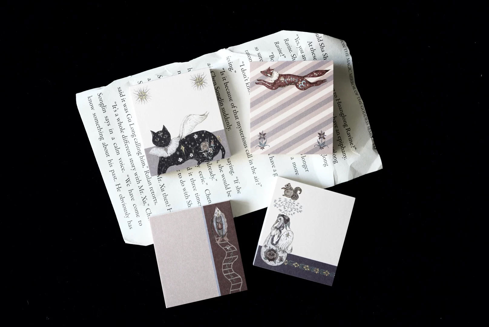 Moonchild Groceries: Book of Secret Candles Mini Memo Pad