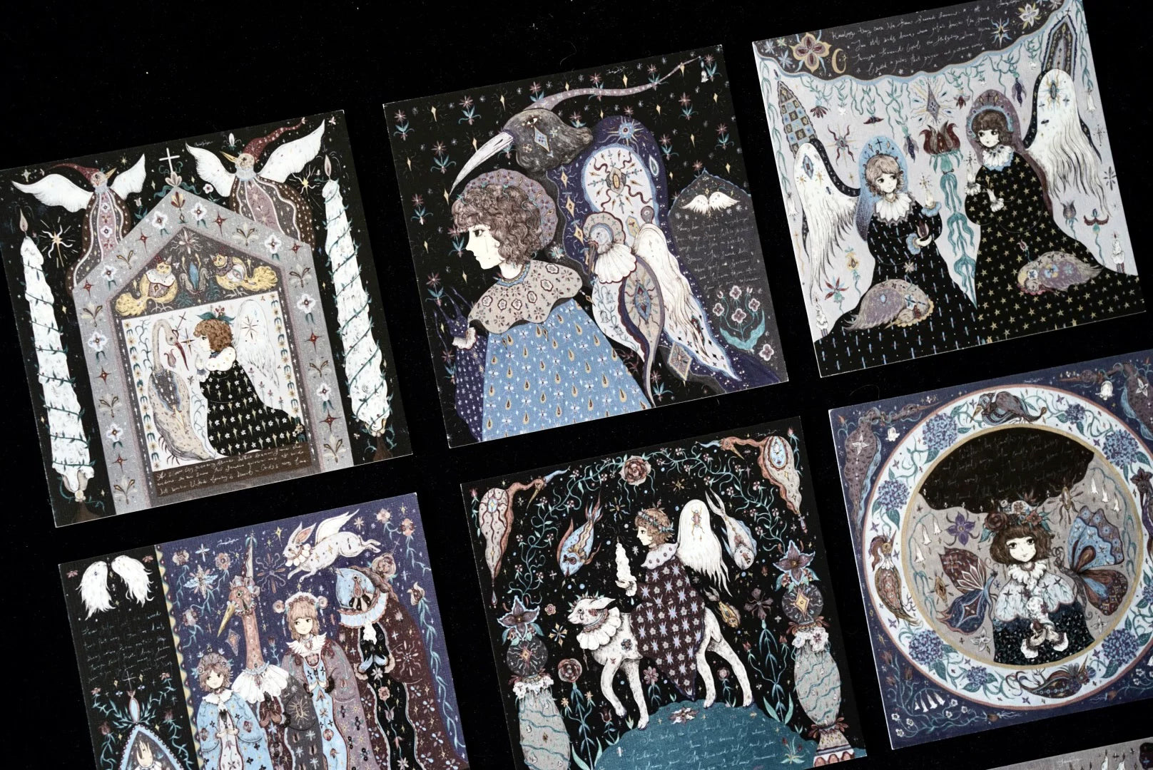Moonchild Groceries: Codex of the Whispering Flame Postcards Se