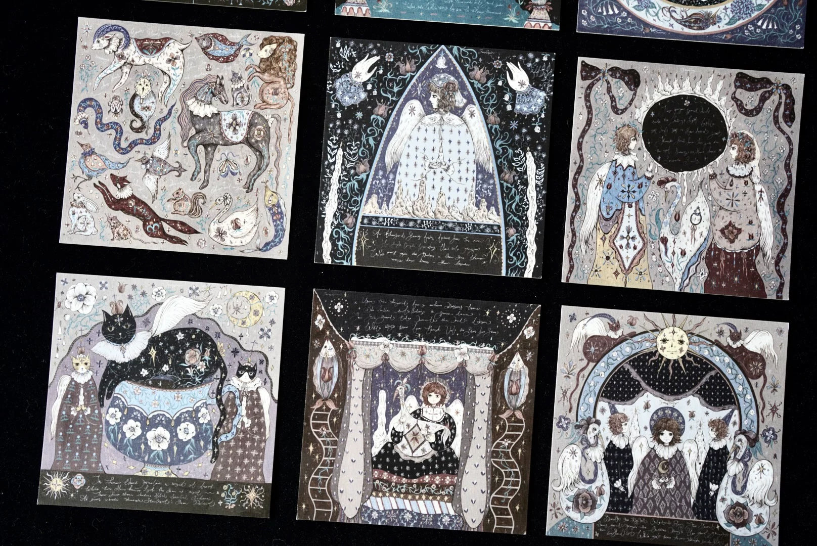 Moonchild Groceries: Codex of the Whispering Flame Postcards Se