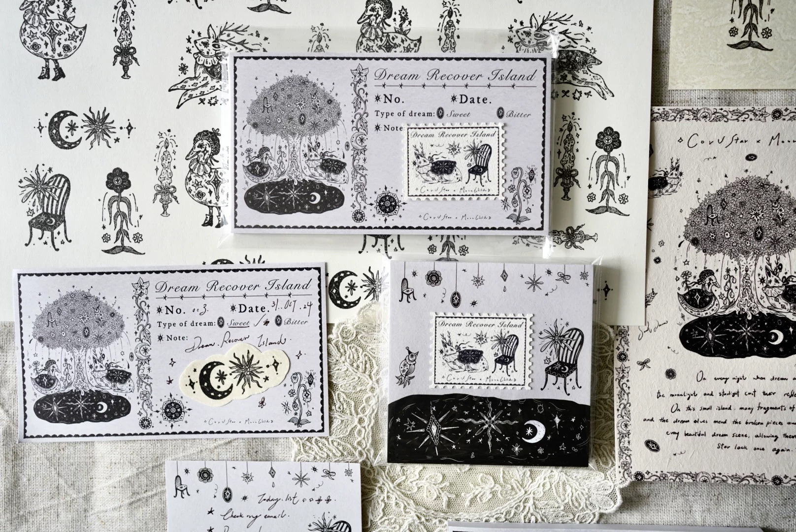 Moonchild Groceries: Dream Recovery Island Memo Pad