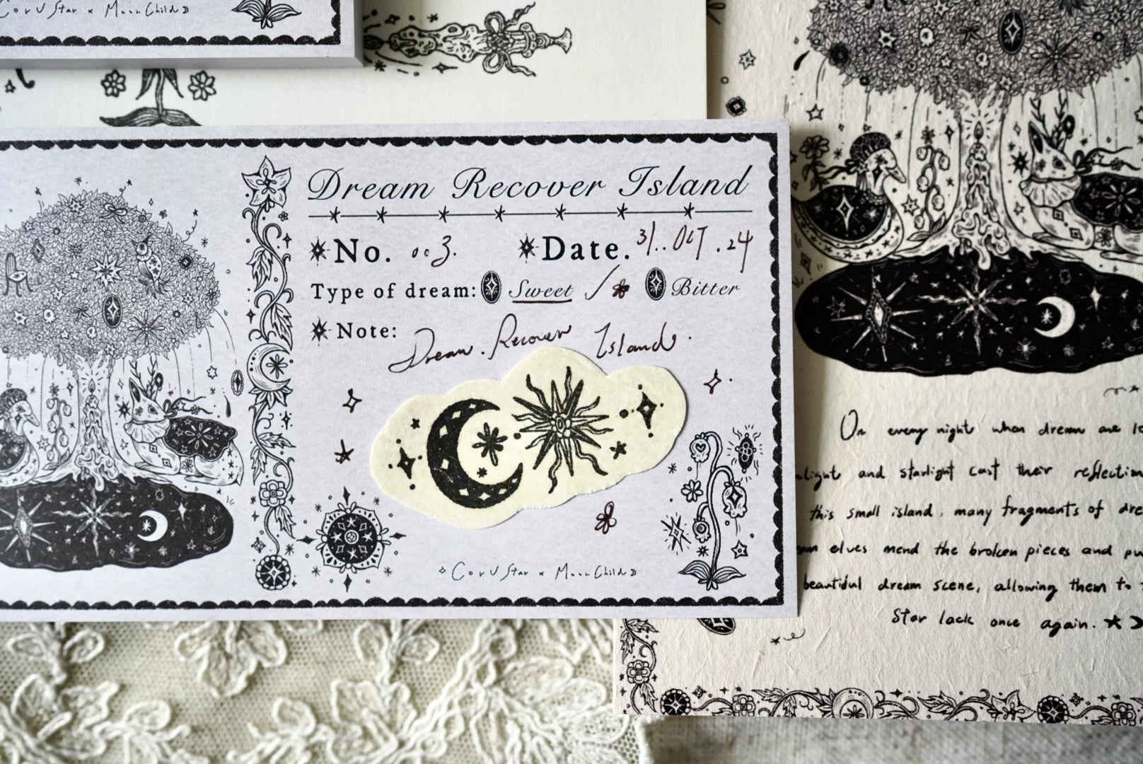 Moonchild Groceries: Dream Recovery Island Memo Pad