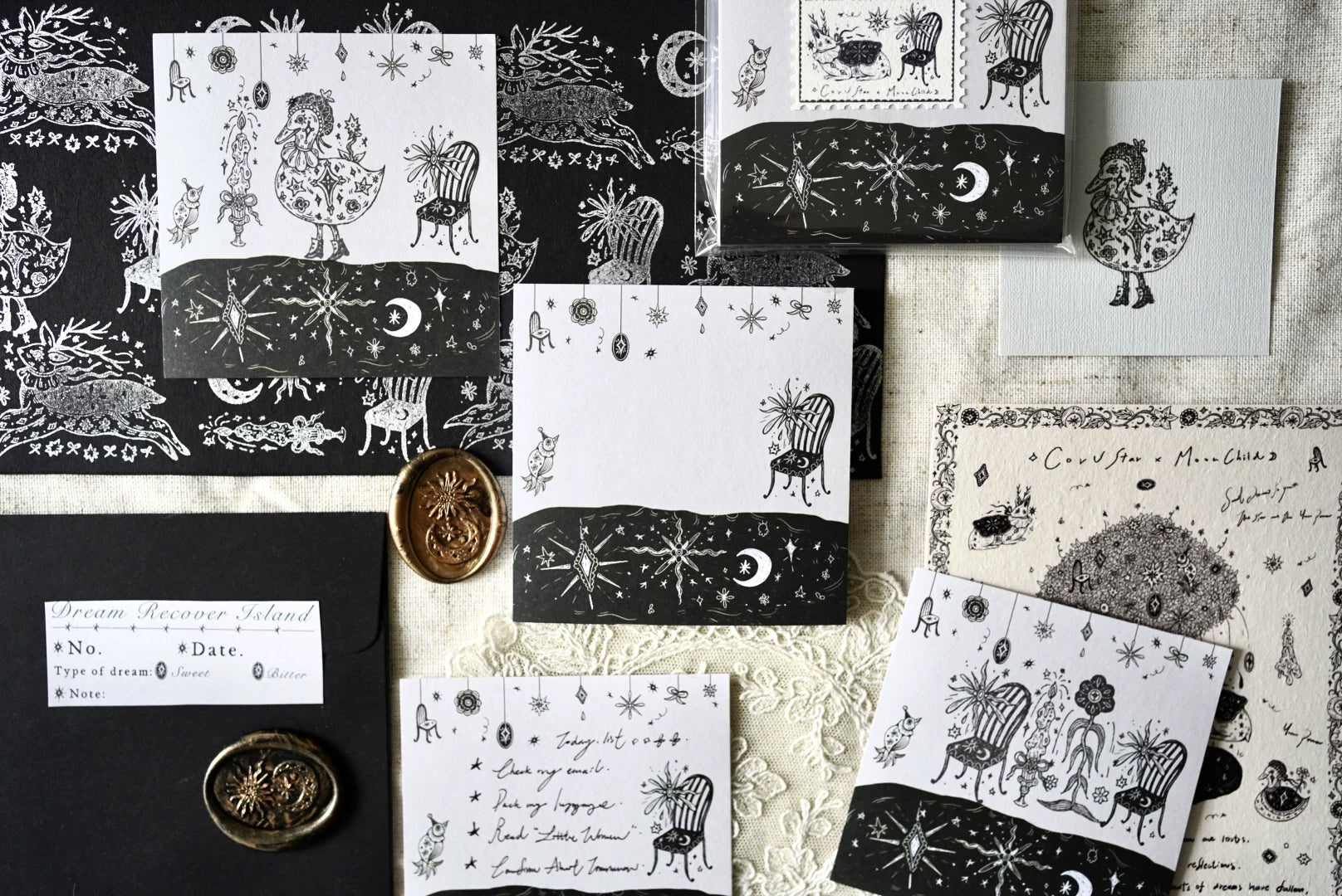 Moonchild Groceries: Dream Recovery Island Memo Pad