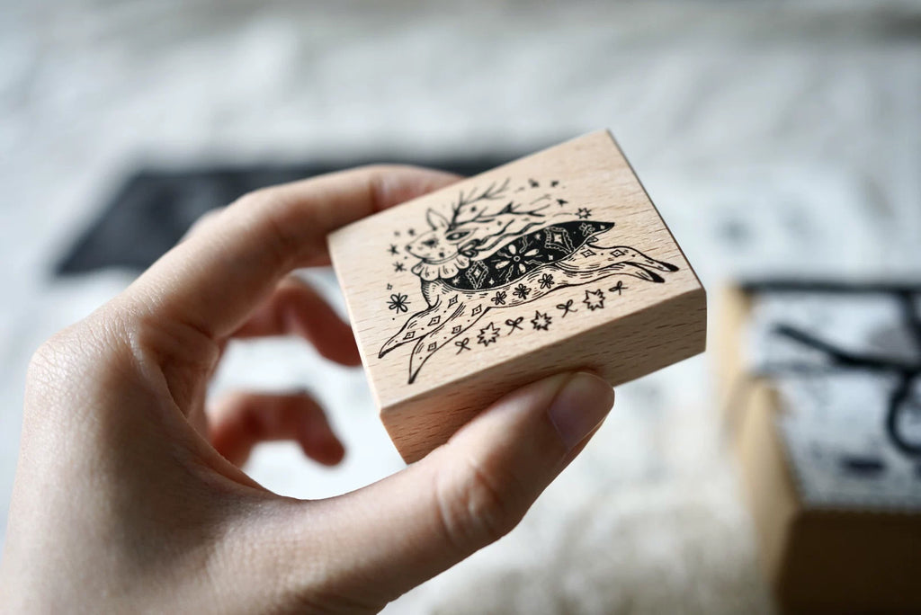 Moonchild Groceries: Fleur the Fawn Stamp