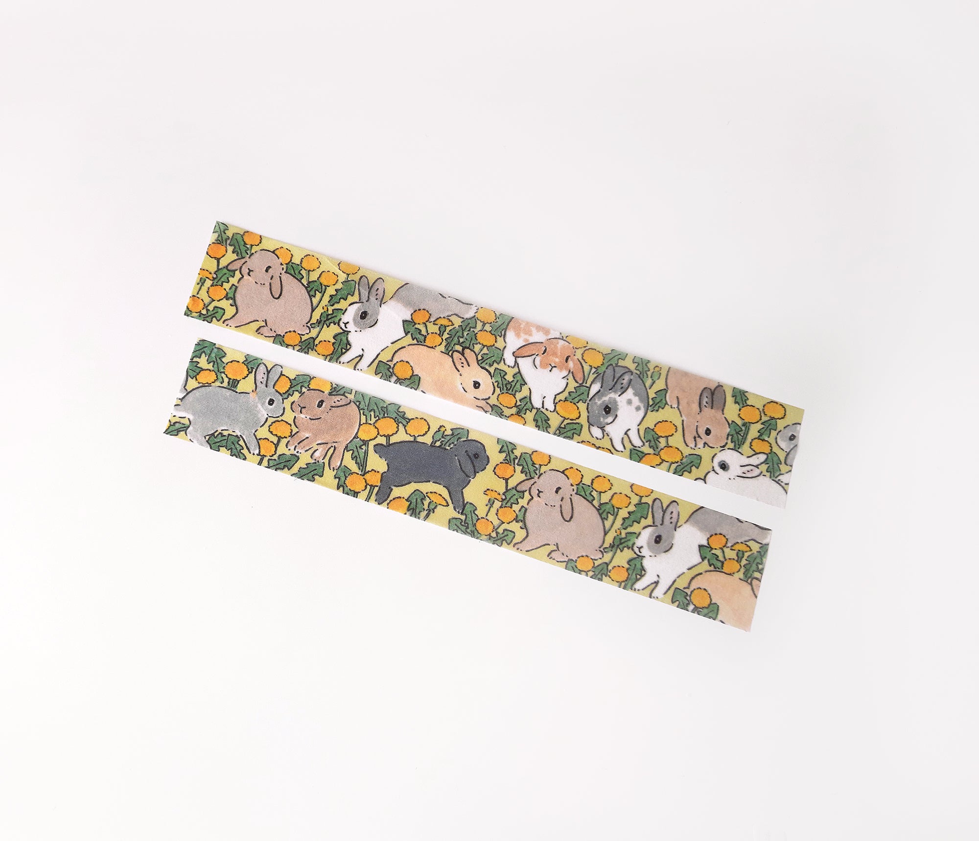 Moriyama x Papier Platz Washi Tape: Bunny in Dandelion