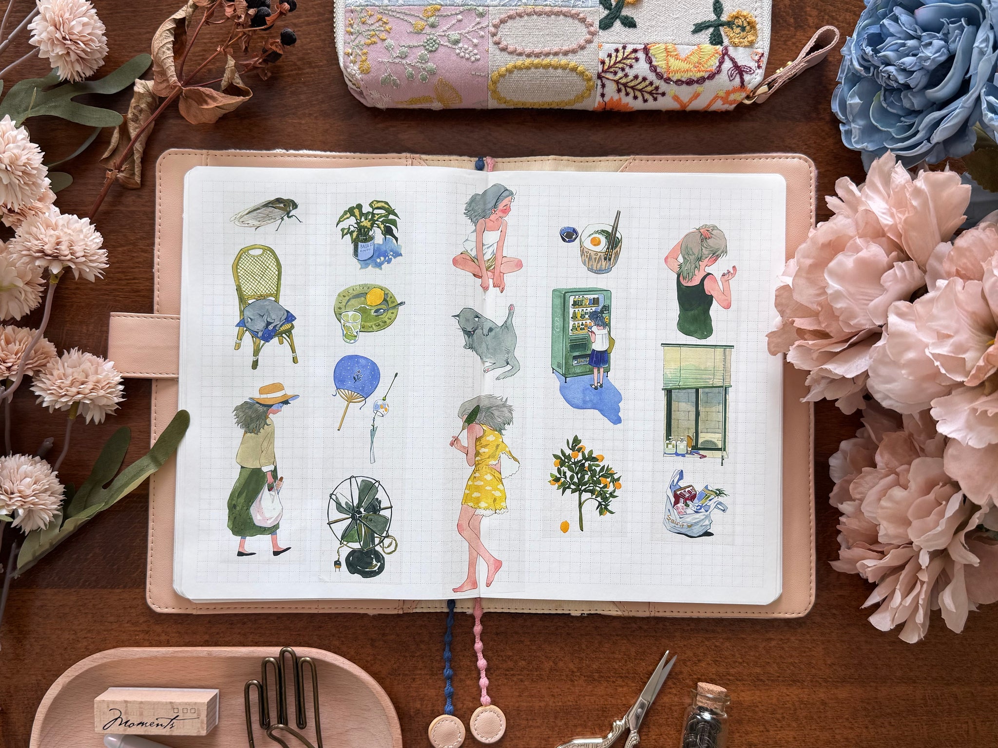Naonao Times Masking Tape: Afternoon