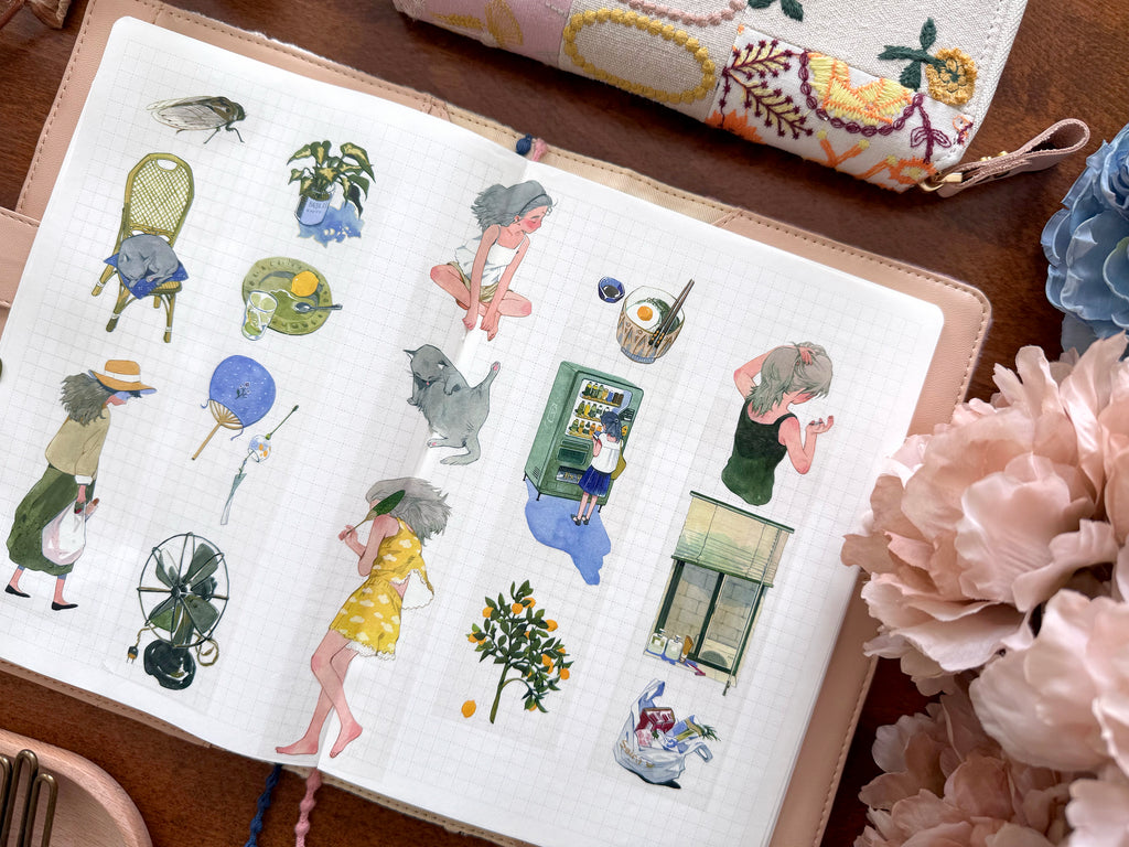 Naonao Times Masking Tape: Afternoon