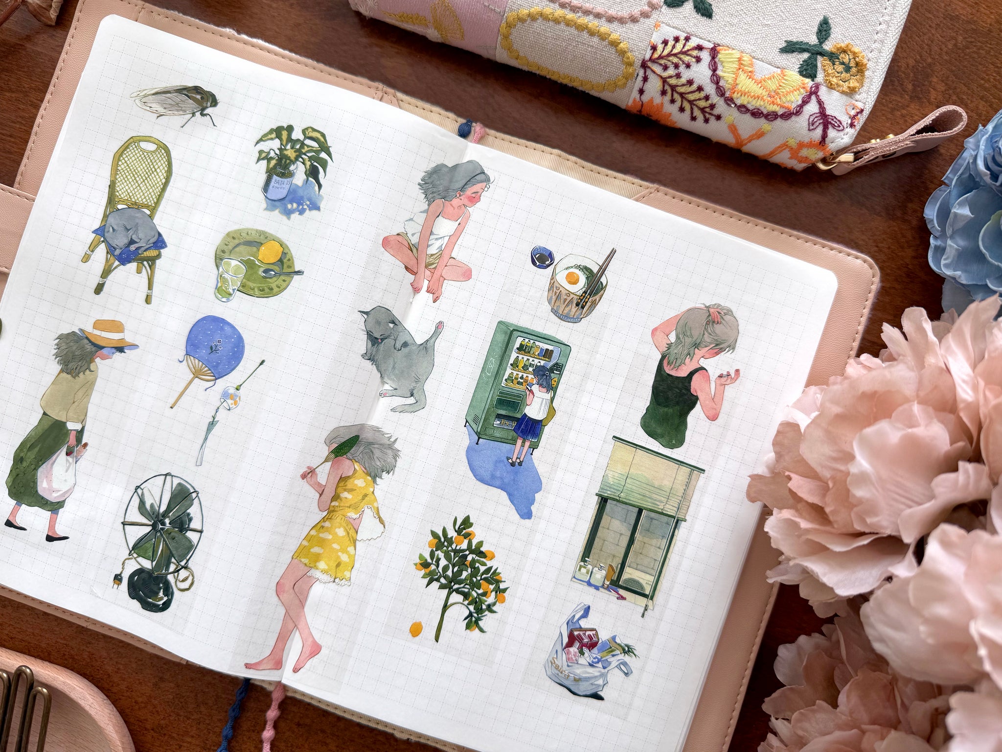 Naonao Times Masking Tape: Afternoon