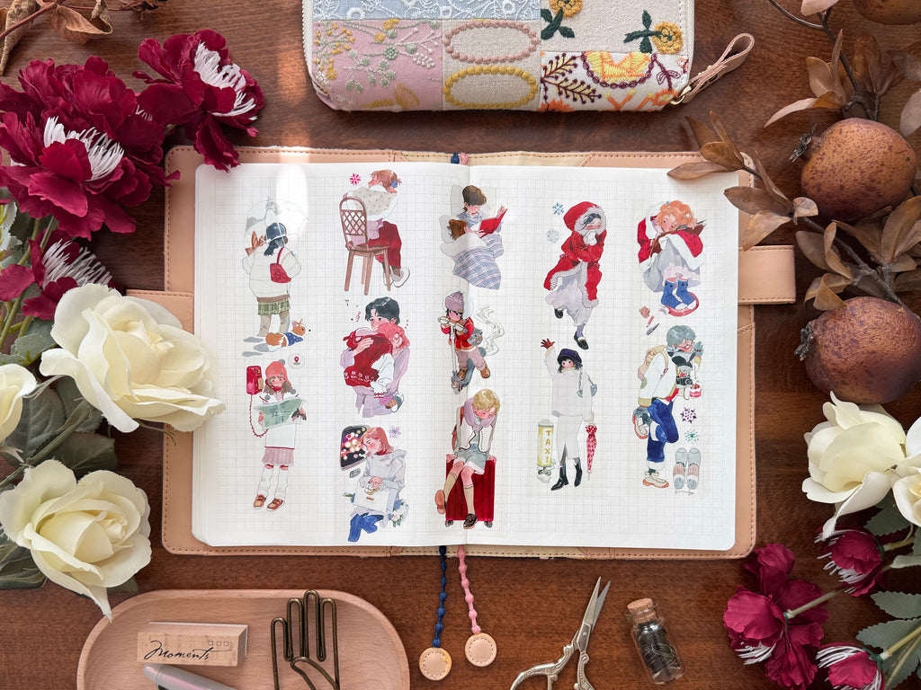 Naonao Times Masking Tape: Warm Winter