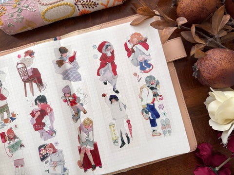 Naonao Times Masking Tape: Warm Winter
