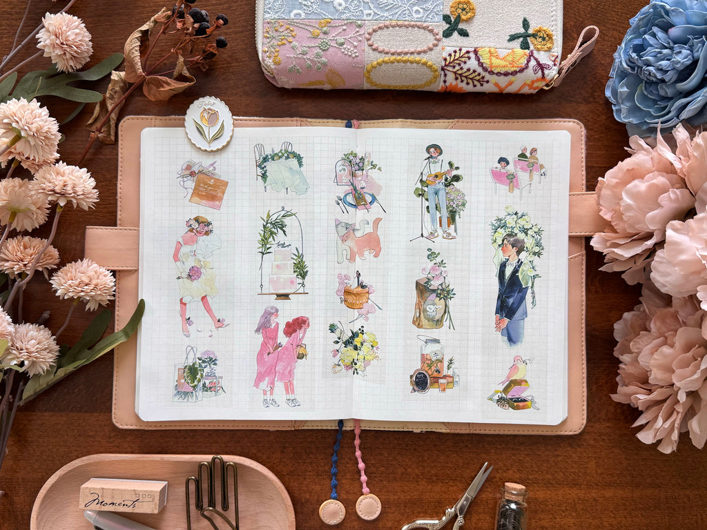 Naonao Times Masking Tape: Wedding
