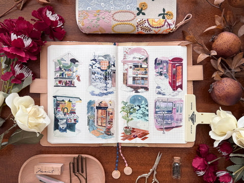 Naonao Times Masking Tape: Winter Scenery