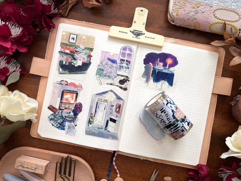 Naonao Times Masking Tape: Winter Scenery