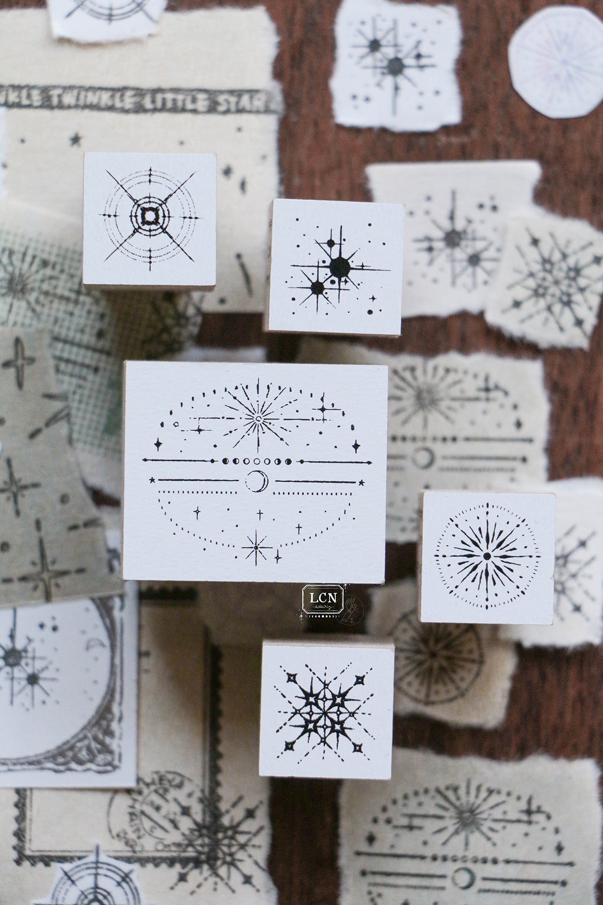 【PRE-ORDER】LCN Design Studio: Fall 2026 Rubber Stamps