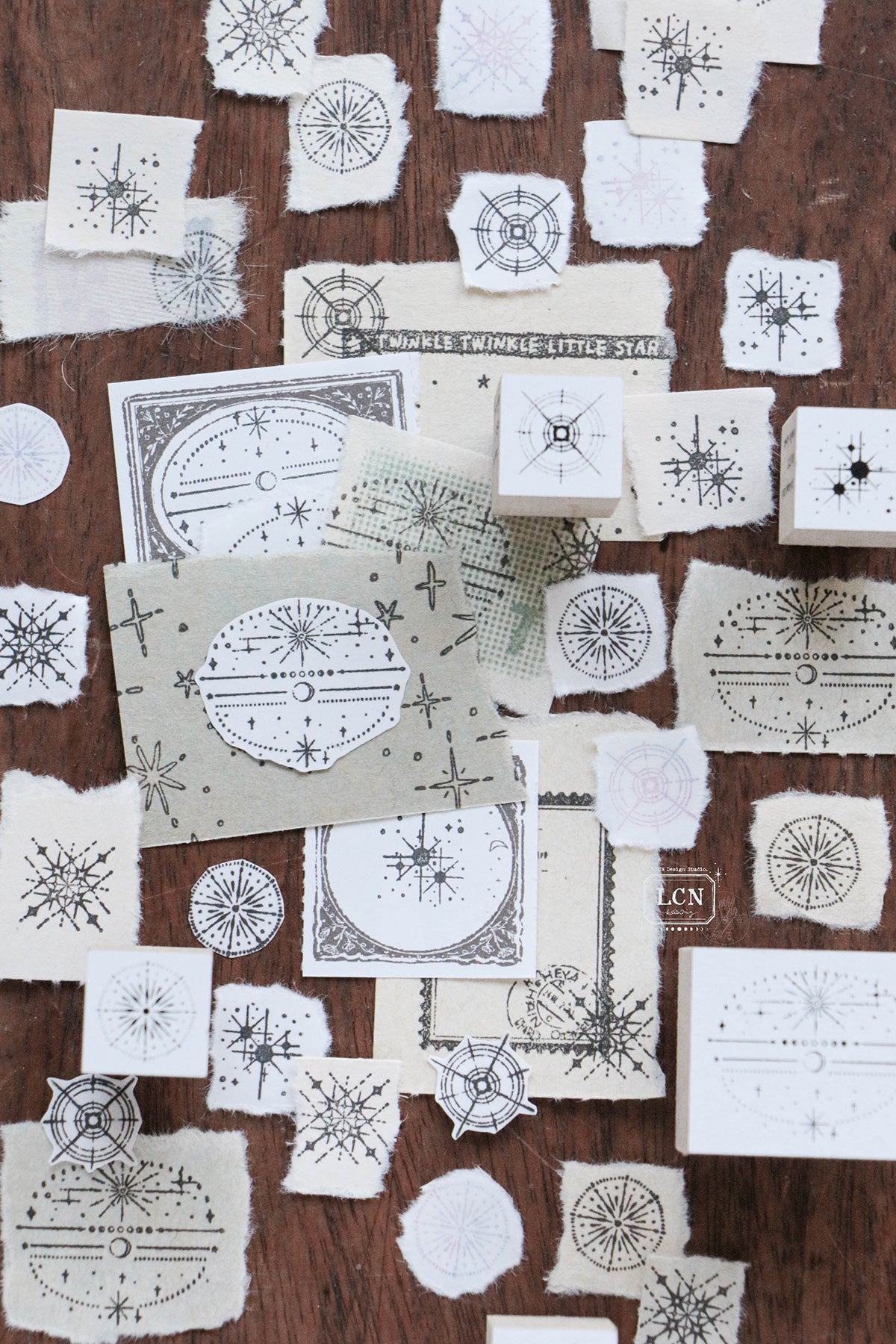 【PRE-ORDER】LCN Design Studio: Fall 2026 Rubber Stamps