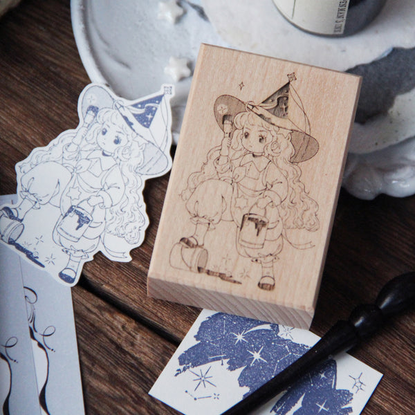 Neinei Illustration Stamp: Little Painter