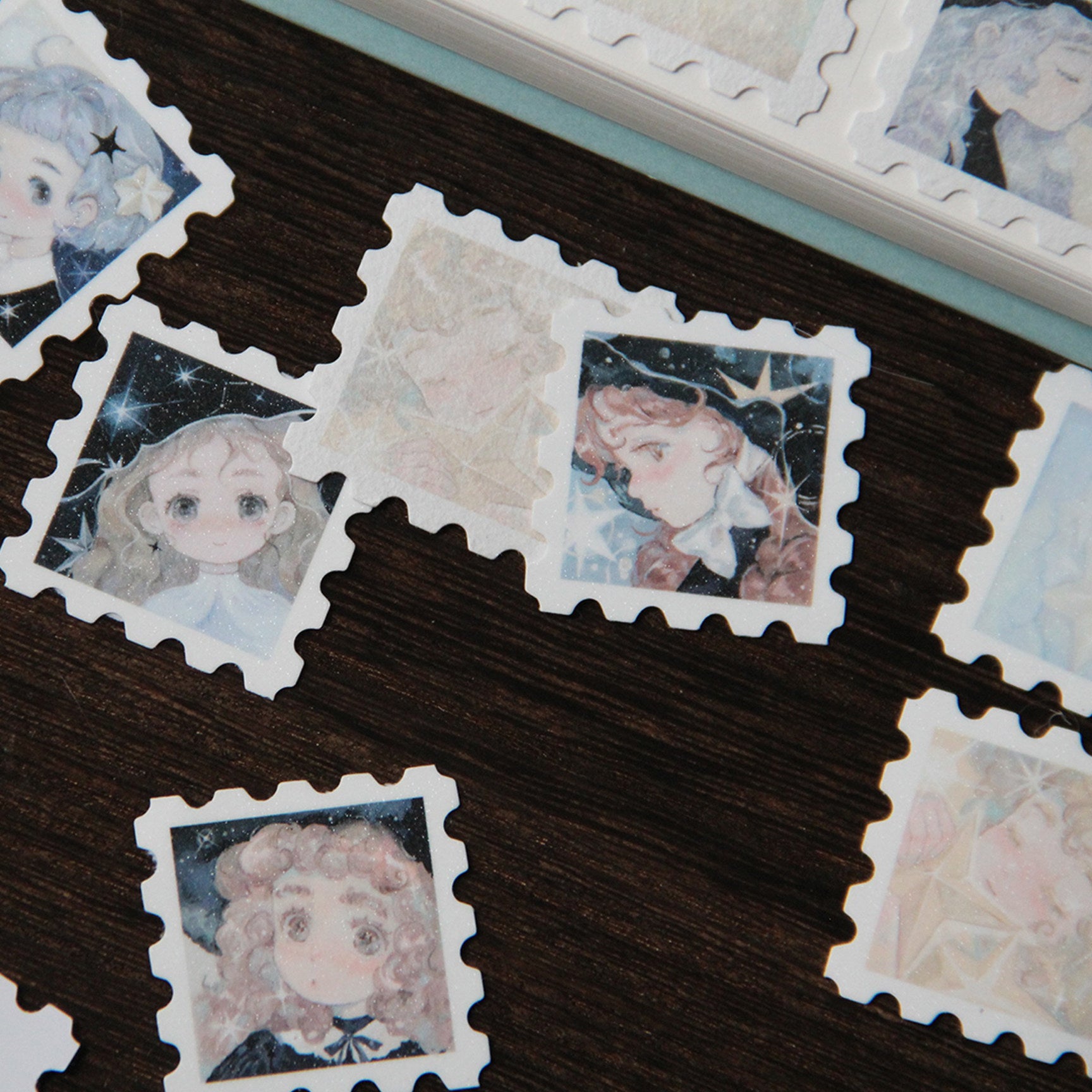 Neinei Illustration Sticker Pack: Little Witch Stamps