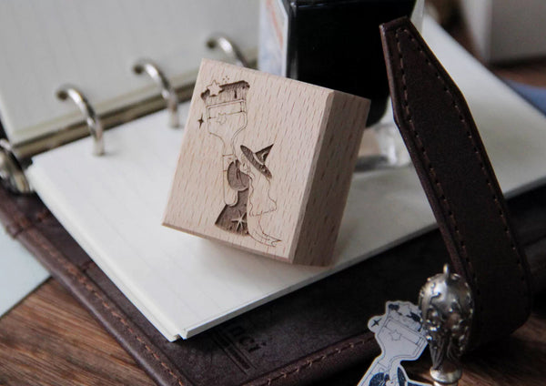 Neinei Illustration Stamp: Paint the Stars