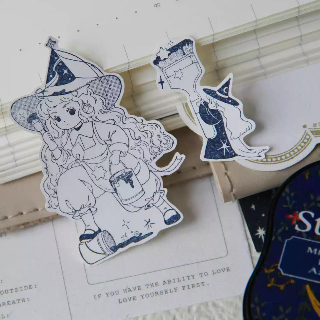 Neinei Illustration Stamp: Paint the Stars