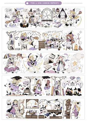 Neinei Illustration Masking Tape: Potion Class