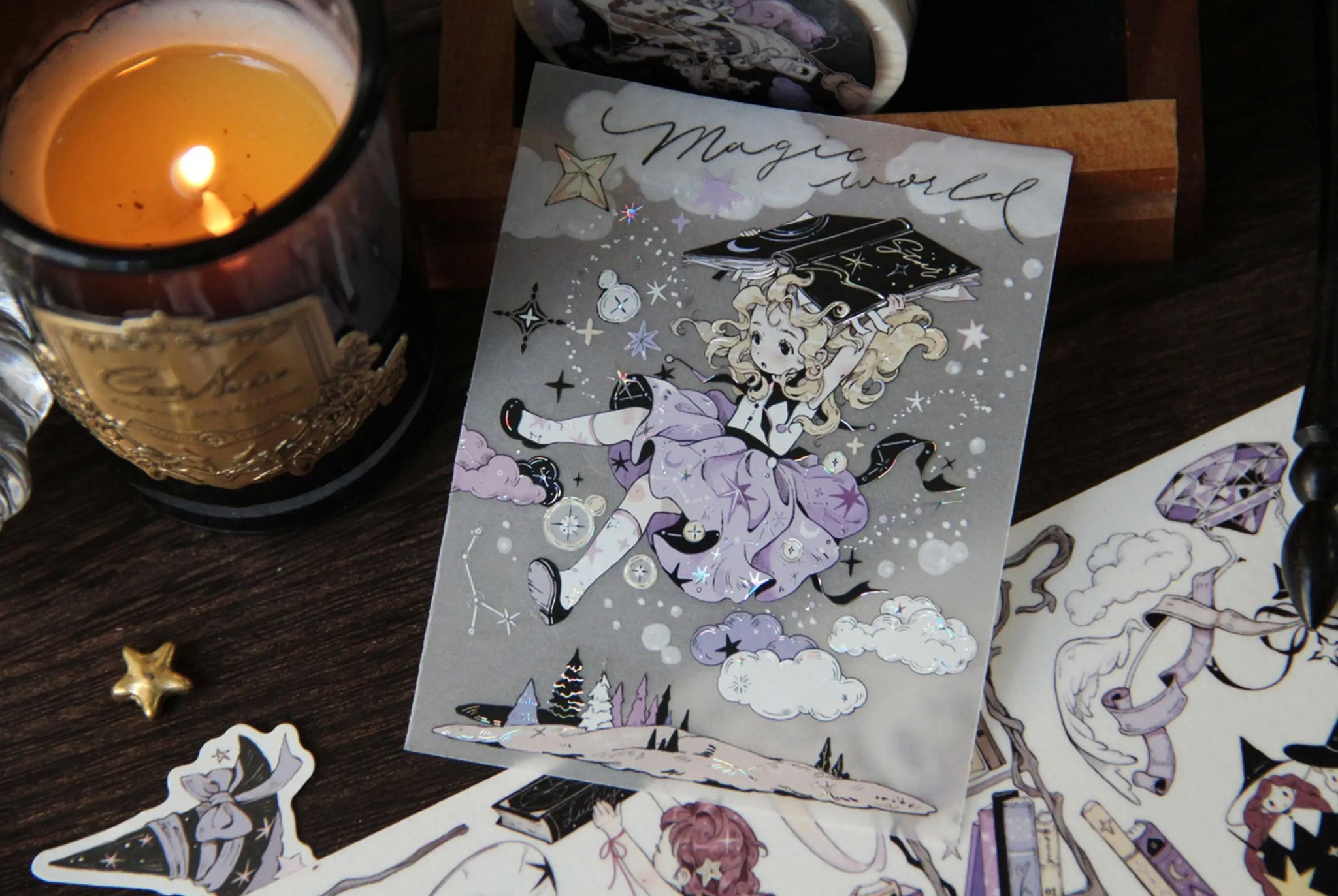 Neinei Illustration Masking Tape: Potion Class