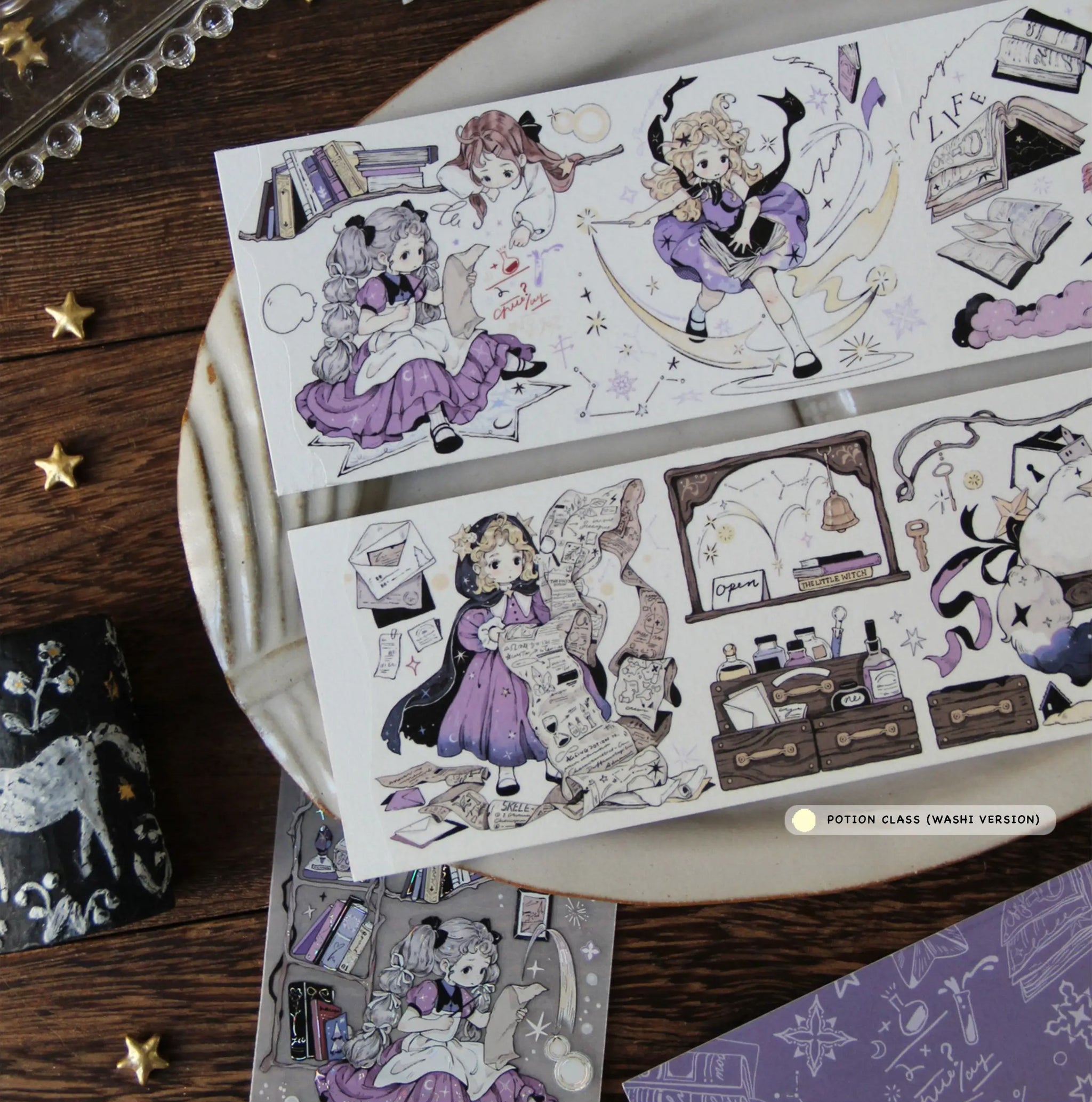 Neinei Illustration Masking Tape: Potion Class