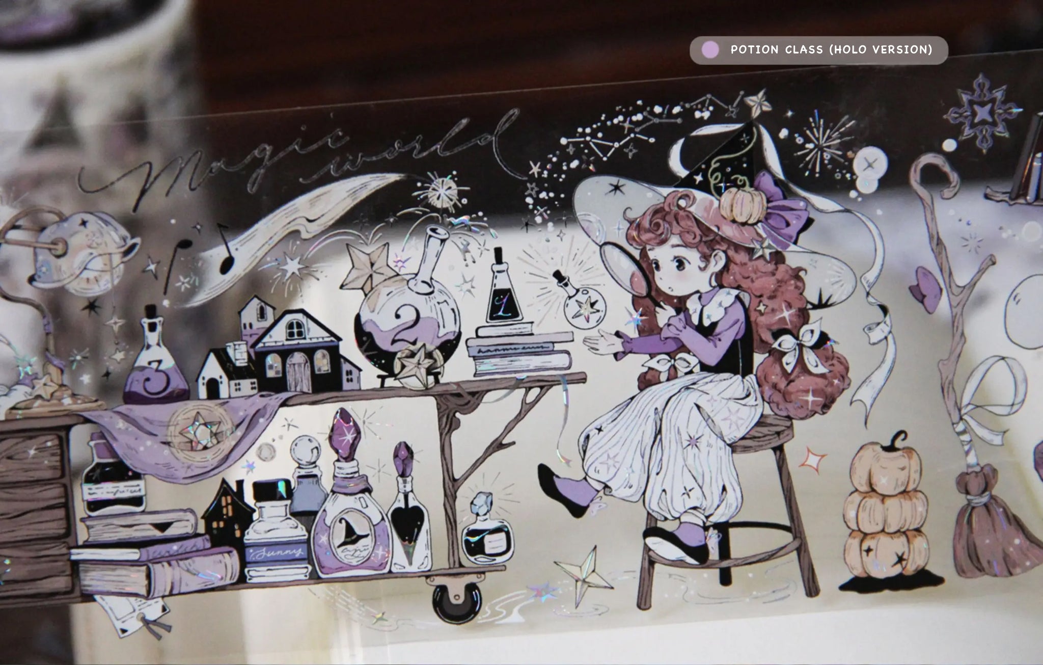 Neinei Illustration Masking Tape: Potion Class