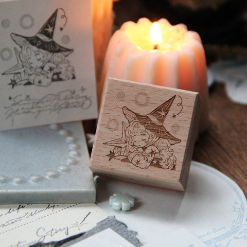 Neinei Illustration Stamp: Sleeping Star