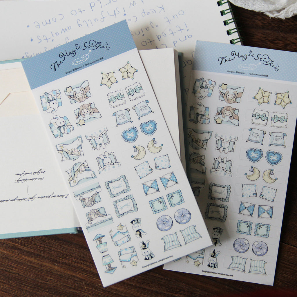 Neinei Illustration Sticker Sheet: The Magic