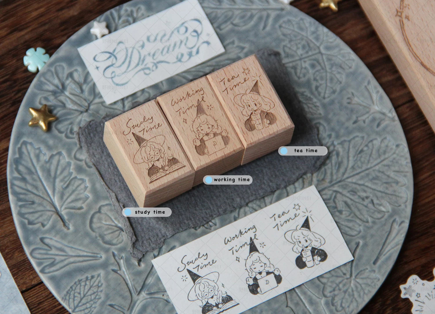 Neinei Illustration Stamp: Witchy Time