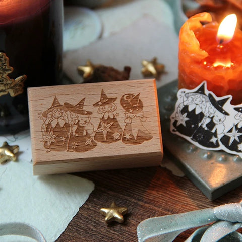 Neinei Illustration Stamp: Mini Magic Class