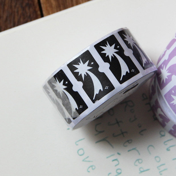 Neinei Illustration Sticker Rolls: Shooting Star