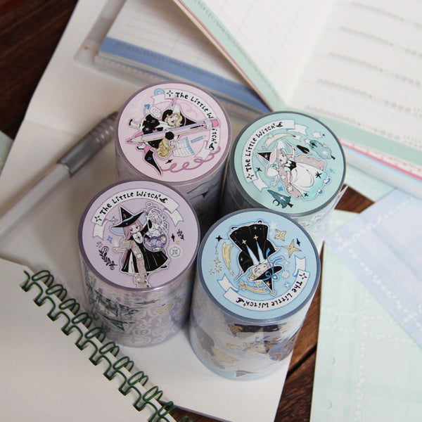 Neinei Illustration Sticker Tape: The Little Witch
