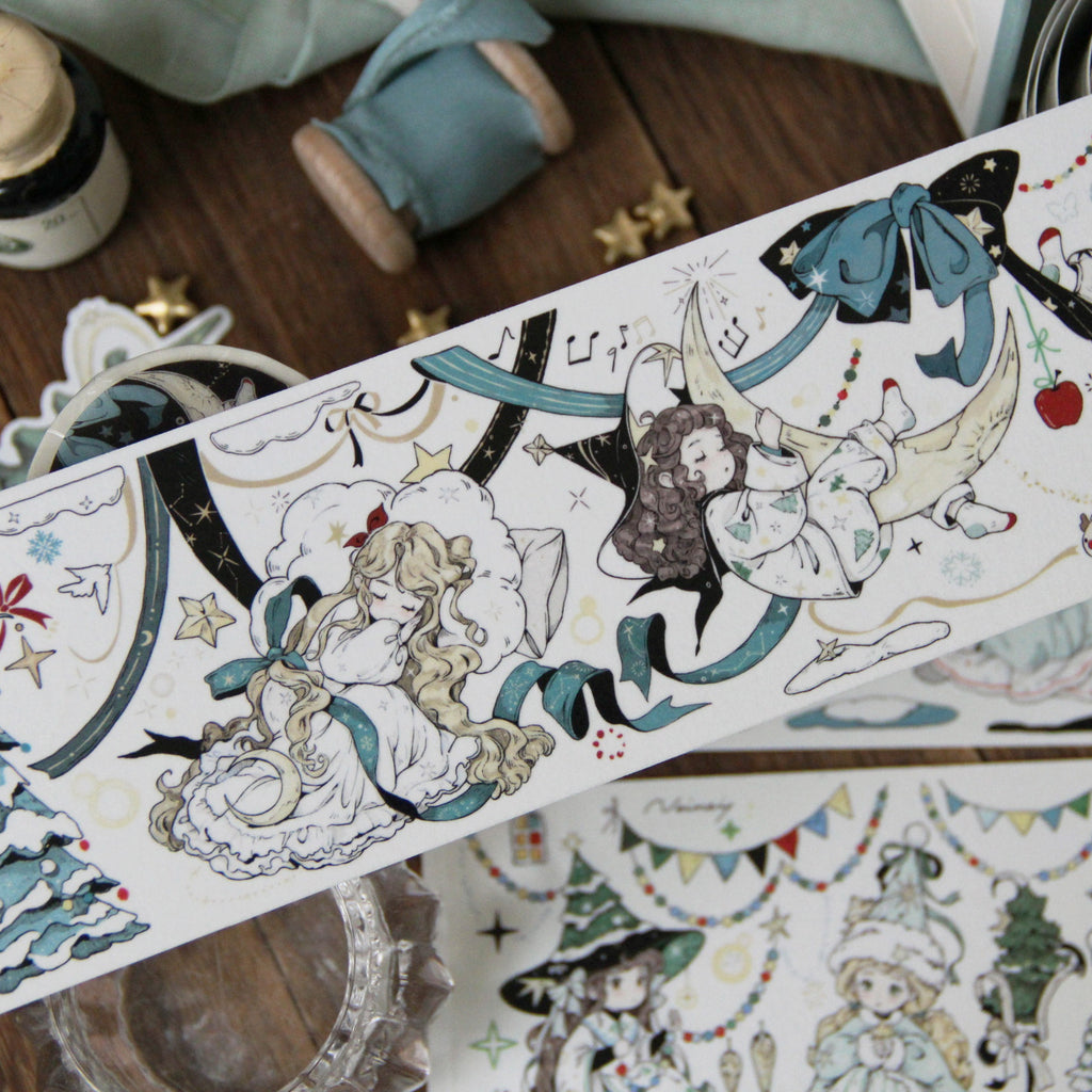 Neinei Illustration Masking Tape: Winter Dreams