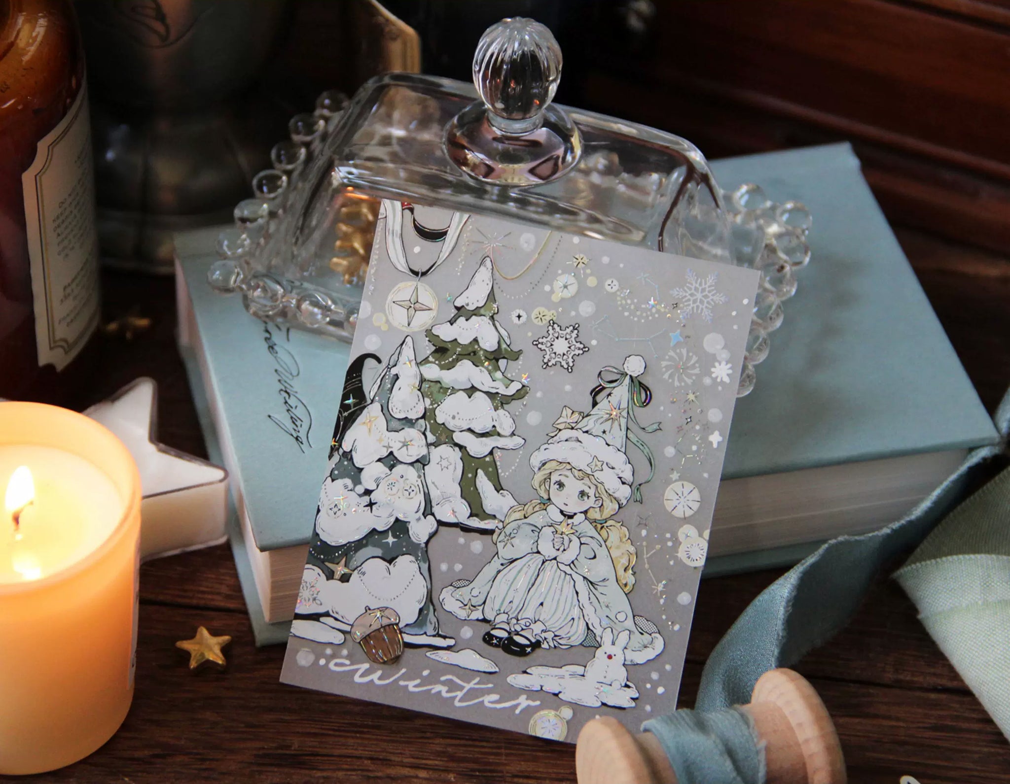 Neinei Illustration Masking Tape: Winter Dreams