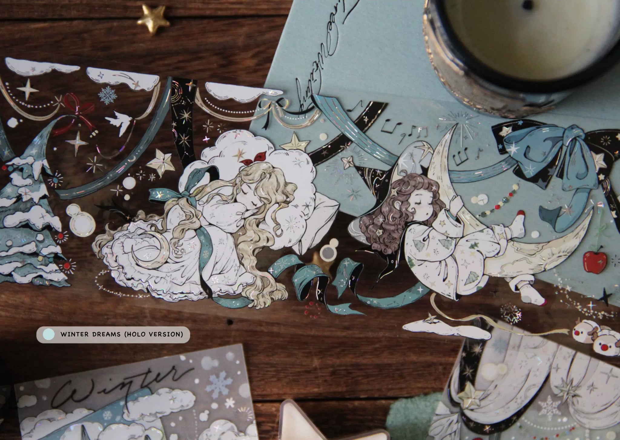 Neinei Illustration Masking Tape: Winter Dreams