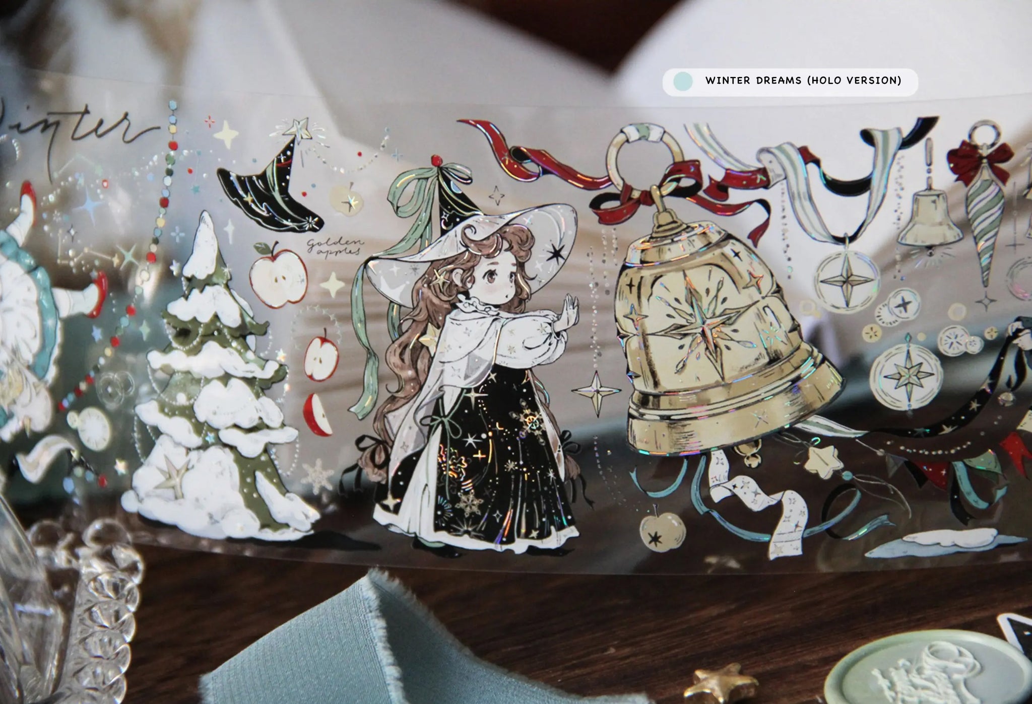 Neinei Illustration Masking Tape: Winter Dreams