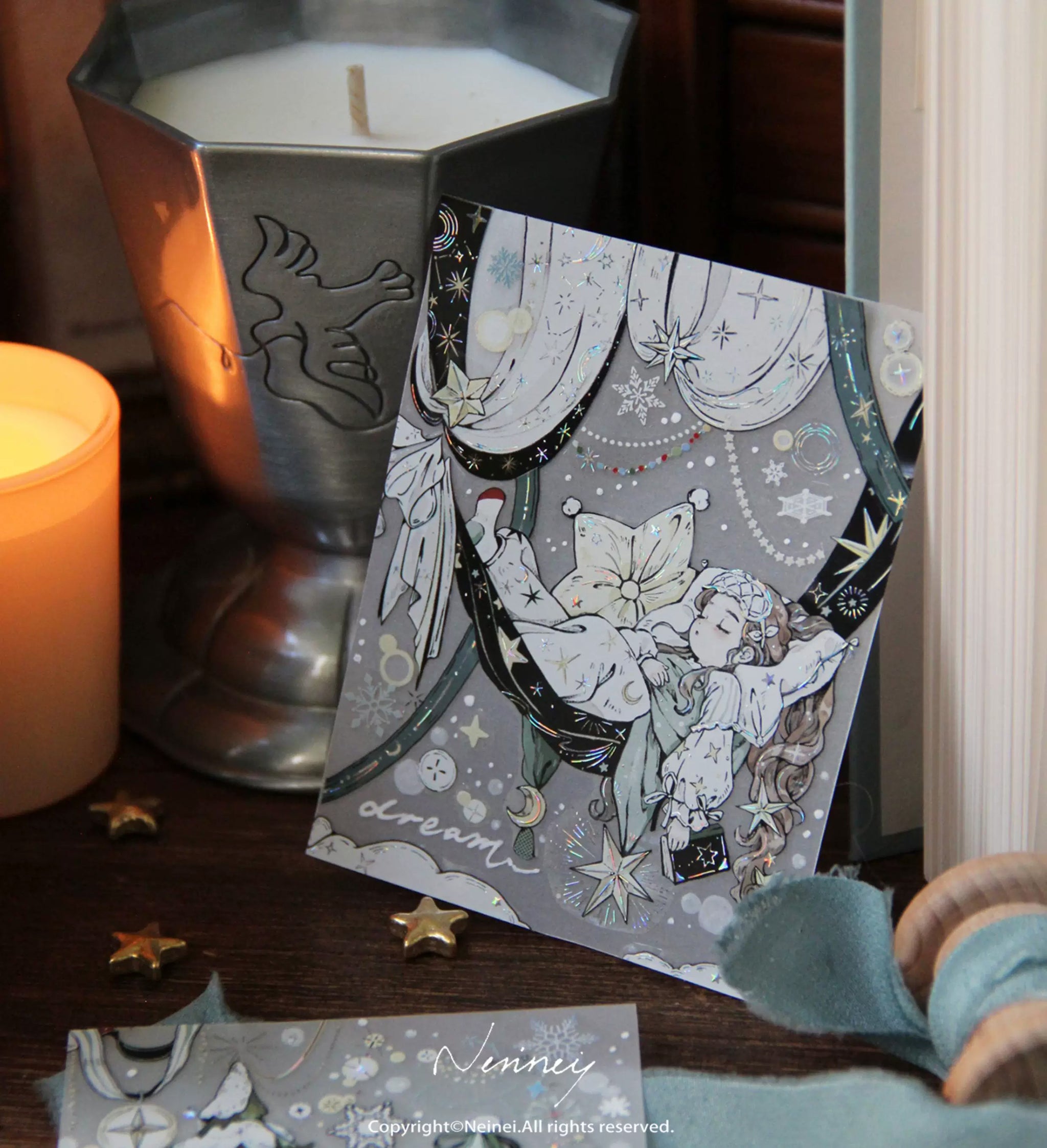 Neinei Illustration Masking Tape: Winter Dreams