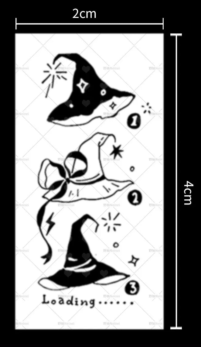 Neinei Illustration Stamp: Witch's To Do List