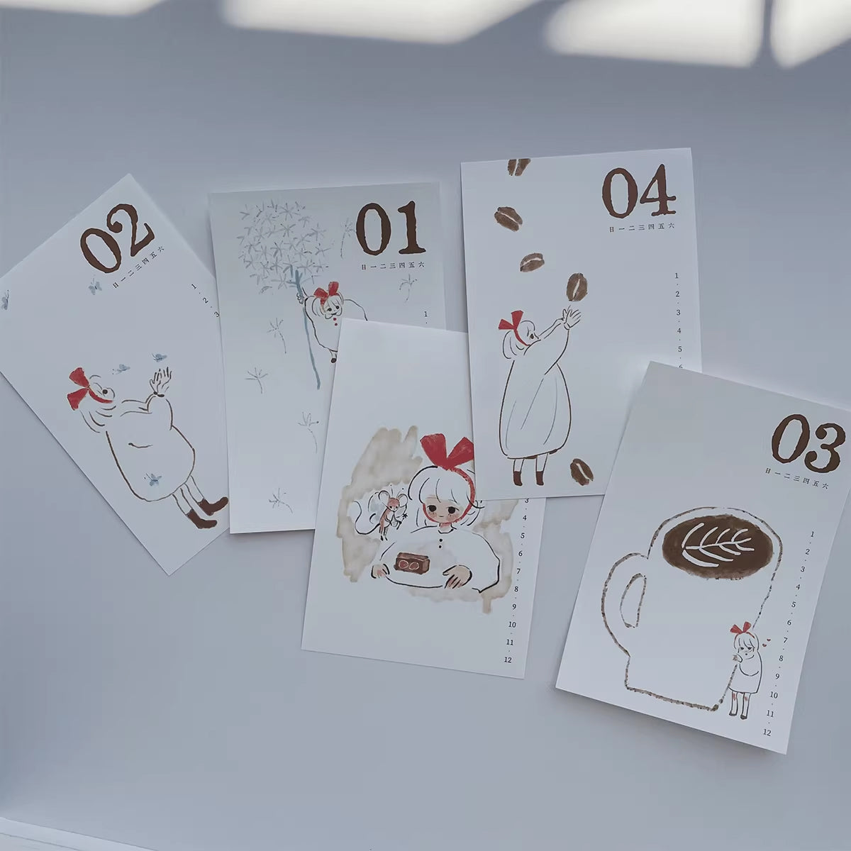 Nekocha Memo Paper: Butterfly Moment