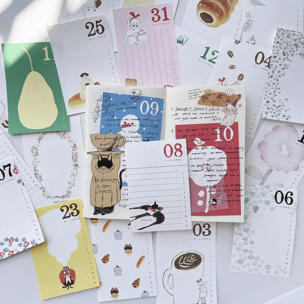 Nekocha Memo Paper: Butterfly Moment