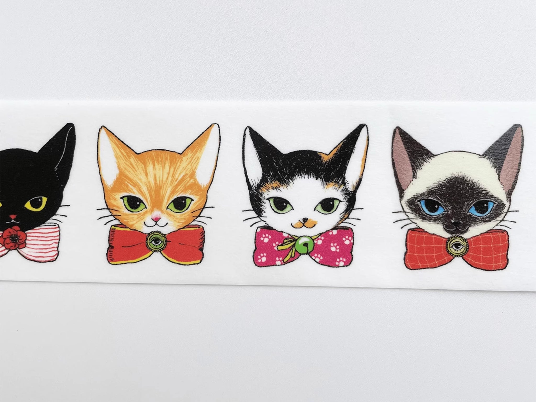 Nekocha Washi Tape: Cat Portraits