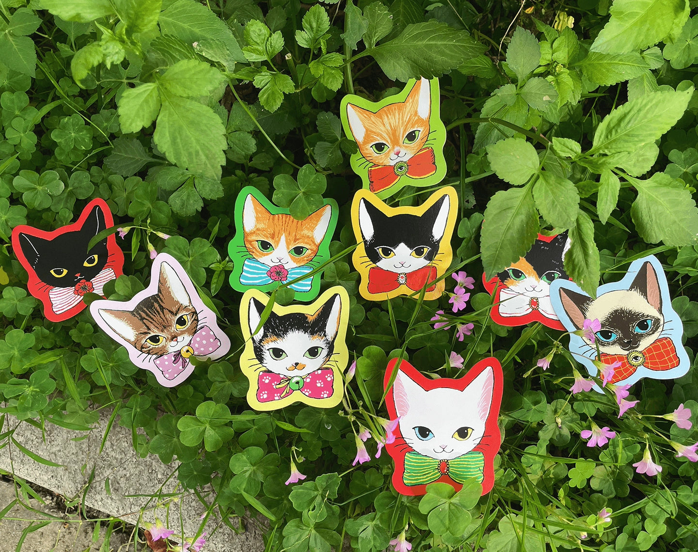 Nekocha Postcards: Cat Portraits