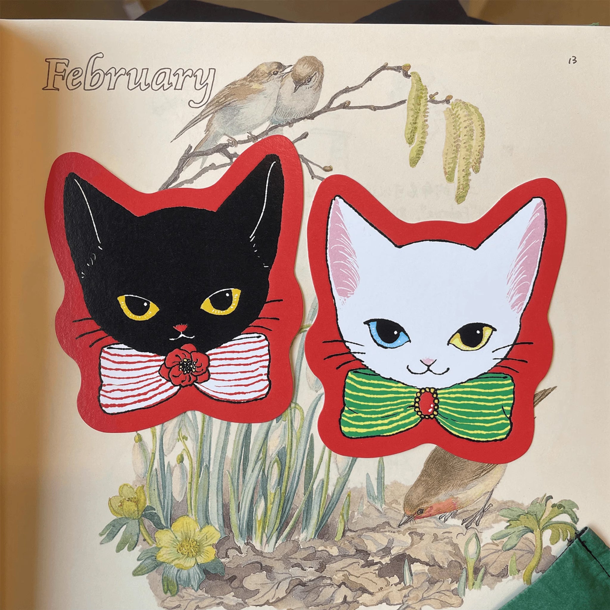 Nekocha Postcards: Cat Portraits
